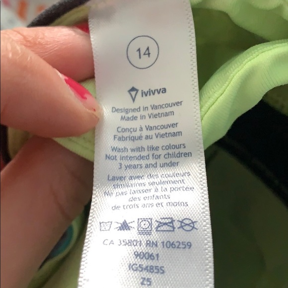 Ivivva Girls Leggings - Picture 5 of 6